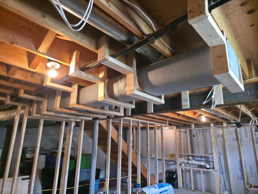 Basement framing